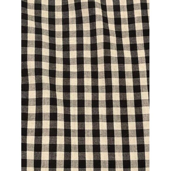 London Fog Mens Checkered FLIP CUFF Button-Down Shirt 4XLB Black & White - Picture 12 of 14